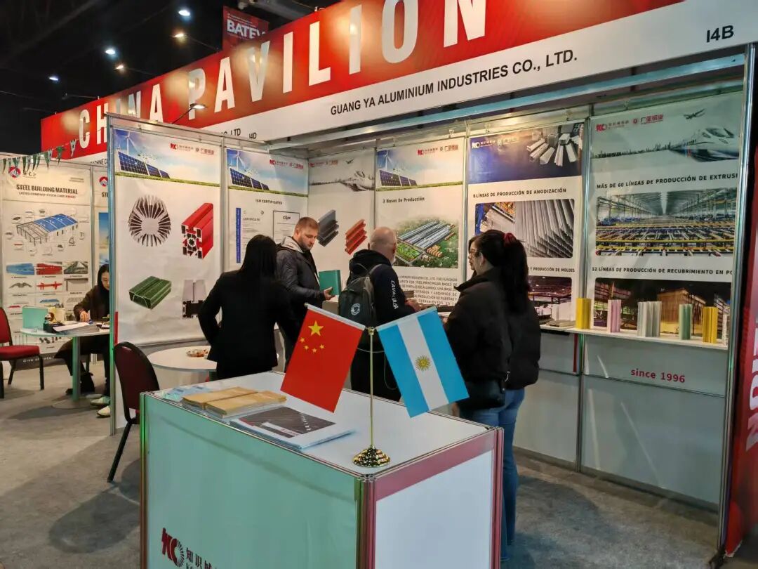 Guangya Aluminum จัดแสดงสินค้าที่งาน BATEV ในอาร์เจนตินา ตอกย้ำการมีตัวตนในตลาดอเมริกาใต้ด้วยคุณภาพ